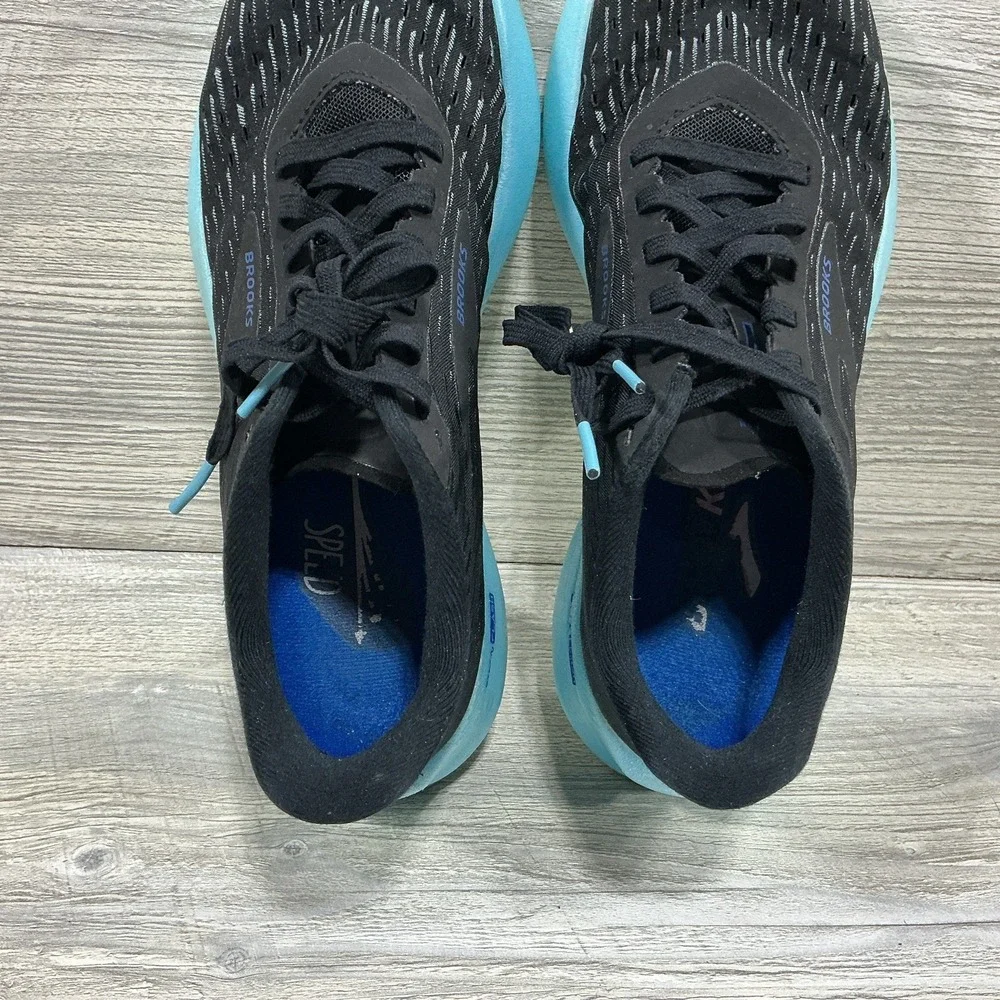 Brooks Women's Hyperion Tempo Size 7.5 B Med Running Sneakers 1203281B082 Black